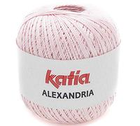 Lanas Katia Alexandria Ovillo de Color Rosa Cod. 11