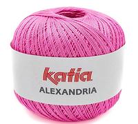 Lanas Katia Alexandria Ovillo de Color rosaceo Cod. 37