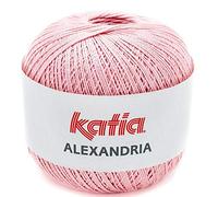 Lanas Katia Alexandria Ovillo de Color rosapalo Cod. 9