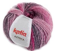 Lanas Katia Azteca Ovillo de Color Fresa Cod. 7857