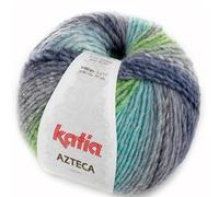 Lanas Katia Azteca Ovillo de Color Jade Cod. 7863