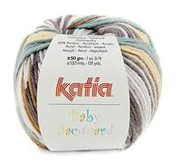 Lanas Katia Baby Jacquard Ovillo de Color Mostaza Cod. 91