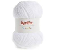 Lanas Katia Bambi Ovillo de Color Blanco