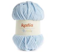 Lanas Katia Bambi Ovillo de Color Celeste