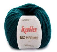 Lanas Katia Big Merino Ovillo de Color Esmeralda Cod. 45