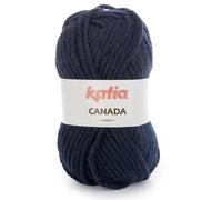 Lanas Katia Canada Ovillo de Color Marino Cod. 5
