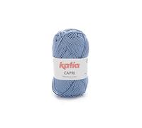 Lanas Katia Capri 82103 aire azul 50 g