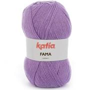 Lanas Katia FAMA Ovillo de Color Lila