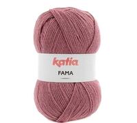 Lanas Katia FAMA Ovillo de Color marrasquin Cod. 864