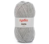 Lanas Katia FAMA Ovillo de Color Plata