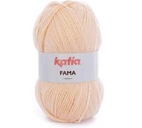 Lanas Katia FAMA Ovillo de Color Vainilla