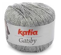 Lanas Katia Gatsby Ovillo de Color Acero Cod. 6