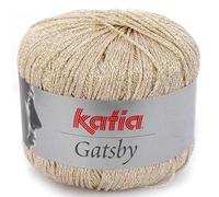 Lanas Katia Gatsby Ovillo de Color Beis Cod. 88504