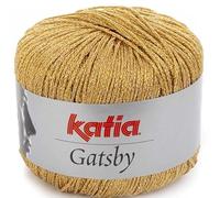 Lanas Katia Gatsby Ovillo de Color Dorado Cod. 20