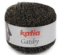 Lanas Katia Gatsby Ovillo de Color oronegro Cod. 88503