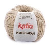 Katia Merino Aran - Color: Beige Claro (10) - 100 g/aprox 155 m Lana