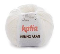 Lanas Katia Merino Aran Ovillo de Color Crudo Cod. 3