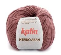 Lana Merino ARAN Katia 84 rosa envejecida