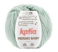 Lanas Katia Merino Baby Ovillo de Color aguamar Cod. 97