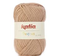 Lanas Katia PEQUES Ovillo de Color Beis Cod. 84960