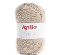 Lanas Katia PEQUES Ovillo de Color Camel Cod. 84944
