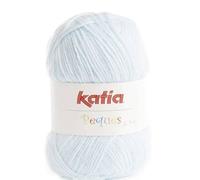 Lanas Katia PEQUES Ovillo de Color Celeste Cod. 84909