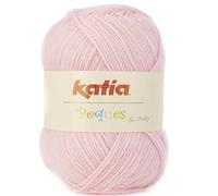 Lanas Katia PEQUES Ovillo de Color Chicle Cod. 84958