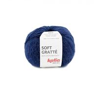 Lanas Katia Soft GRATTE Ovillo de Color Marino Cod. 75