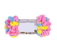 Lanas para crochet Hilo de chenilla grueso con bucles esponjosos for dedos, tejido a mano, ideal for ganchillo, mantas, alfombras y manualidades punto (100 g) para manualidades agujas(339 Macarons)