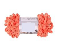 Lanas para crochet Hilo de chenilla grueso con bucles esponjosos for dedos, tejido a mano, ideal for ganchillo, mantas, alfombras y manualidades punto (100 g) para manualidades agujas(21 Coral Color)