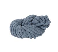 Lanas para crochet Hilos de chenilla Multicolor 500g for tejer y manta ganchillo, cojín, línea gruesa, hilo cálido, bufanda para manualidades agujas(Dark Grey)