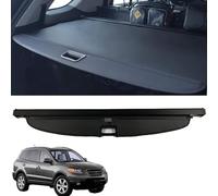 LANAZU Cubierta de Carga Retráctil, para Hyundai Santa Fe 2007-2010 Trasero Trunk Estante Paquetes Tronco Carga Seguridad Estante Maletero Partición Cortina