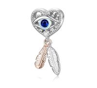 LANBEIDE Abalorio de animales de viaje en avión para Pandora, dijes de plata de ley 925 para pulsera Pandora, regalo para mujer, Plata de ley