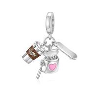 LANBEIDE Perlas de avión de viaje y animales para pulseras Pandora, perlas de plata de ley 925 para pulseras Pandora, regalos para mujeres, Plata de ley