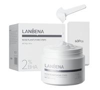 LANBENA Eliminador de cabeza negra - mascarilla exfoliante para la nariz y la cara, incluido el kit de eliminación de cabeza negra de lanbena - 1.05oz