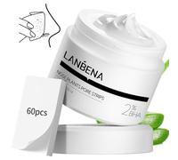 LANBENA Nose Plants Pore Strips Blackhead Removedor Peel Off Mask Facial Cleanser Purifying Face Mask Nose Strips Nose Strips, para limpieza (30 g)