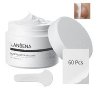 LANBENA Puntos Negros, Pore Strips, Deep Cleansing for Face, Nose, Black Head Remover, 10-15 Minutes Leaving Your Skin Fresh and Clean