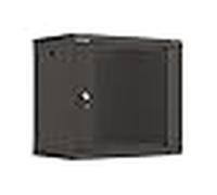 Lanberg 19' 9u 540x350 - carcasa de pared para puerta de cristal (paqu