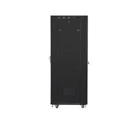 LANBERG 19" RACK 37U 600X800 CRISTAL PUERTA LCD NEGRO FF01-6837-12BL (PACK PLANO