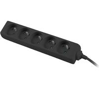 Lanberg 3M Black 5X 230V LANTER Extension PL. Cable from Full Copper