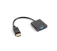 Lanberg ad-0002-bk adaptador de cable de vídeo 0,2 m vga (d-sub) disp