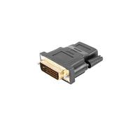 Lanberg ad-0010-bk cambiador de género para cable hdmi dvi-d negro