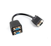 ADAPTADOR LANBERG VGA/VGA X2 20CM
