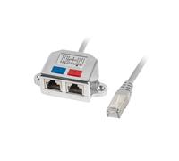 ADAPTADOR LANBERG SPLITTER ETHERNET FTP RJ45 A 2X RJ45