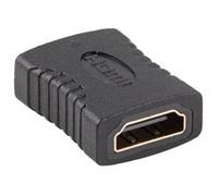 Lanberg ad-hdmi-01 cambiador de género para cable hdmi 2.0 negro