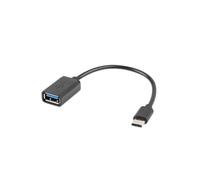Lanberg ad-otg-uc-01 cable usb 0,15 m usb 2.0 usb a usb c negro