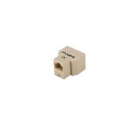Lanberg - AD-RJ45-2RJ45-OU divisor de red Beige