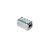 Lanberg - AD-RJ45-RJ45-OS6 cambiador de género para cable RJ-45 Plata