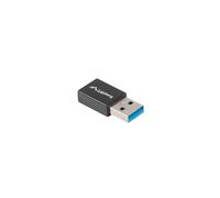 Lanberg - AD-UC-UA-01 cable gender changer USB 3.0 Type A USB 3.0 Type C Negro