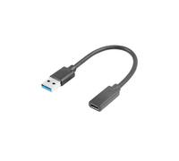 Lanberg ad-uc-ua-03 cable usb 0,15 m usb 3.2 gen 1 (3.1 gen 1) usb typ